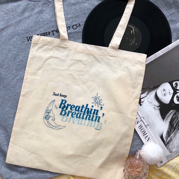 Ariana Grande - Breathin’ Tote Bag