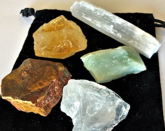 Wealth Attraction Crystal Set