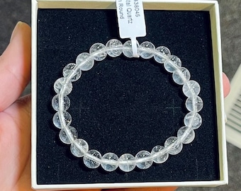 Kwartsarmband, bergkristalarmband, meestergenezer, manifestatie, kruinchakra, verbinding maken met het goddelijke, helende kristallen armband, krachtig