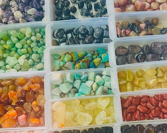 Tumbled Crystals, Tumbled Gemstone, Choose your Crystals, Wholesale Priced, Affordable Crystals, Polished Gemstones, Wirewrapping Crystals