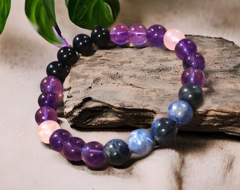 Anti-Anxiety Bracelet, Anxiety Bracelet, Stress Relief Bracelet, Calming Bracelet, Healing Crystal Bracelet, Healing Gemstone Bracelet