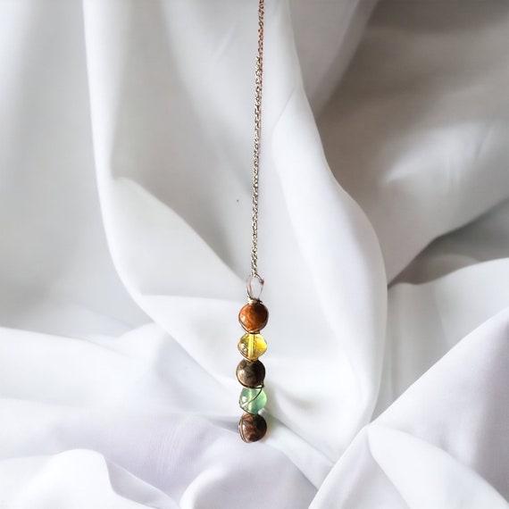 Success crystal necklace deals