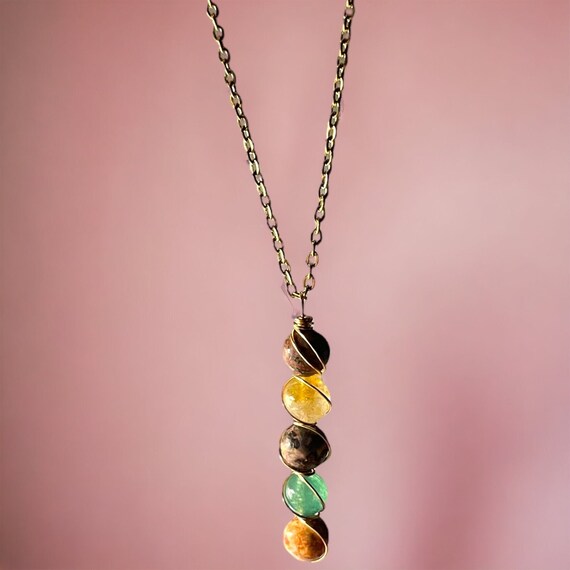 Success crystal necklace deals