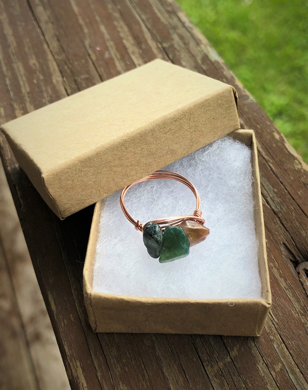 Make Your Own Ring, Custom Crystal Ring, Gemstone Rings, Gemstone Jewelry, Crystal Rings