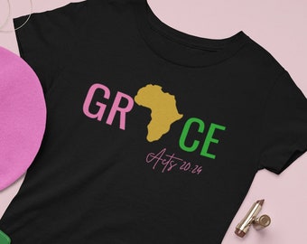 Grace | Women's T-shirt | Gifts | Birthday Gifts | Sorority Gifts | Religious tees | Black History T-shirts