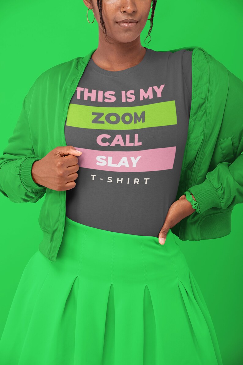 Zoom Call Women's Tshirt Casual Wear Gifts Etsy