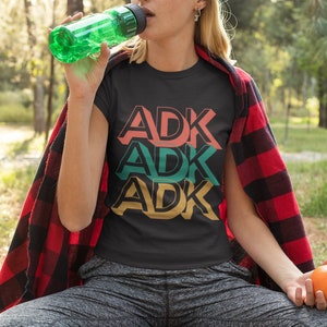 ADK New York Gift | Adirondack Mountains T-Shirt | Mountain Hiking Shirt | ADK 46er | Nature T Shirt | Adventure Shirt | Hiking Lover Gift