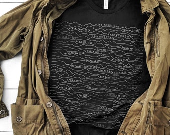 Catskill Mountains 3500 Mountain Design T Shirt | Mountain Hiking Shirt | High Peaks T Shirt | NY Adventure Shirt | High Peaks Lover Gift