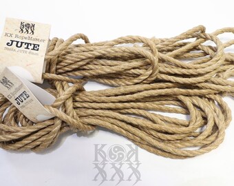 2 pcs x 8m SHIBARI ROPE - Bondage Jute Rope * KX RopeMaster * ready to Play