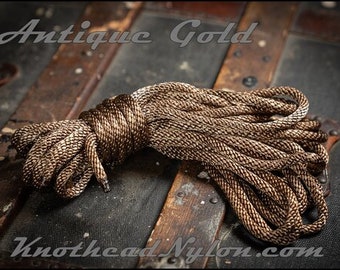knot_head corde en nylon * OR ANTIQUE * - pas de frais d’importation de l’UE