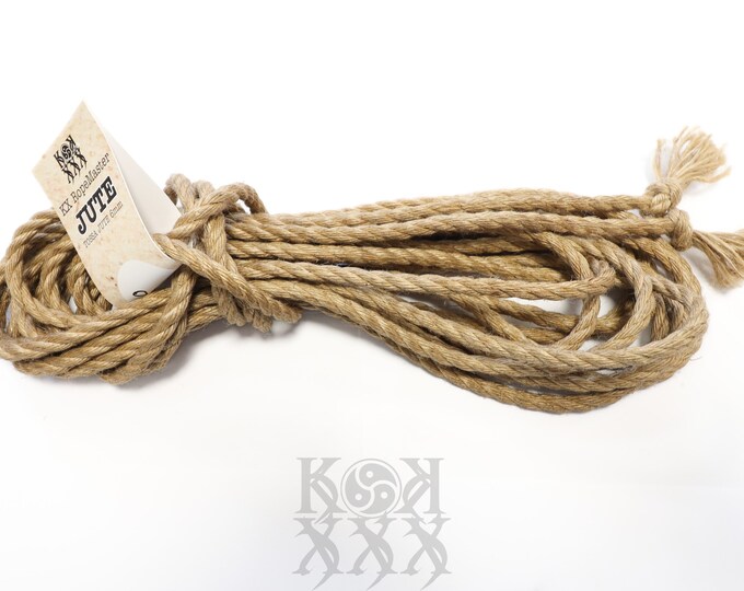 Featured listing image: SHIBARI ROPE - Bondage Jute Rope * KX RopeMaster * ready to Play