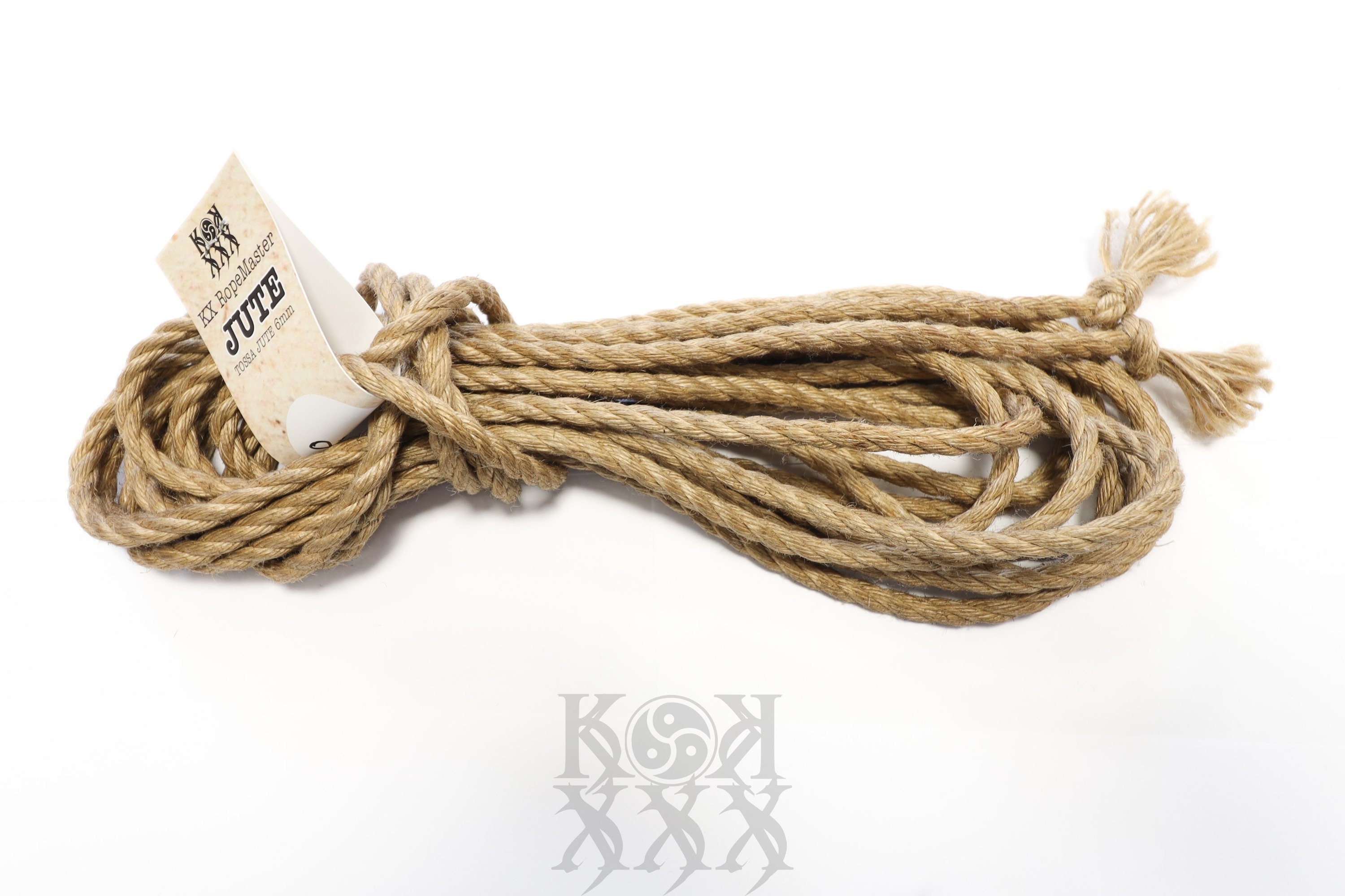 Unprocessed Jute Bondage Rope 2 Ply 