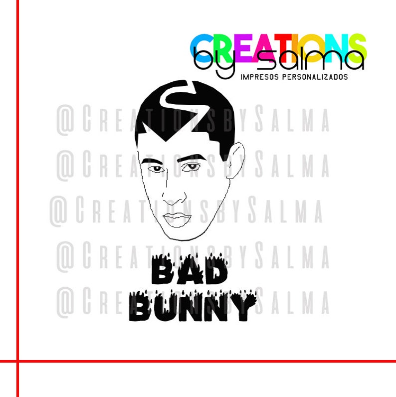 Download Bad Bunny SVG Bad Bunny Svg File Bundle Bad Bunny Decal | Etsy