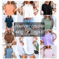 Comfort Colors C1717 Mockup Bundle, CC Tee Shirt Mockup Bundle Print On Demand, Apparel Mockup Bundle Comfort Mockup Bundle Instant Download