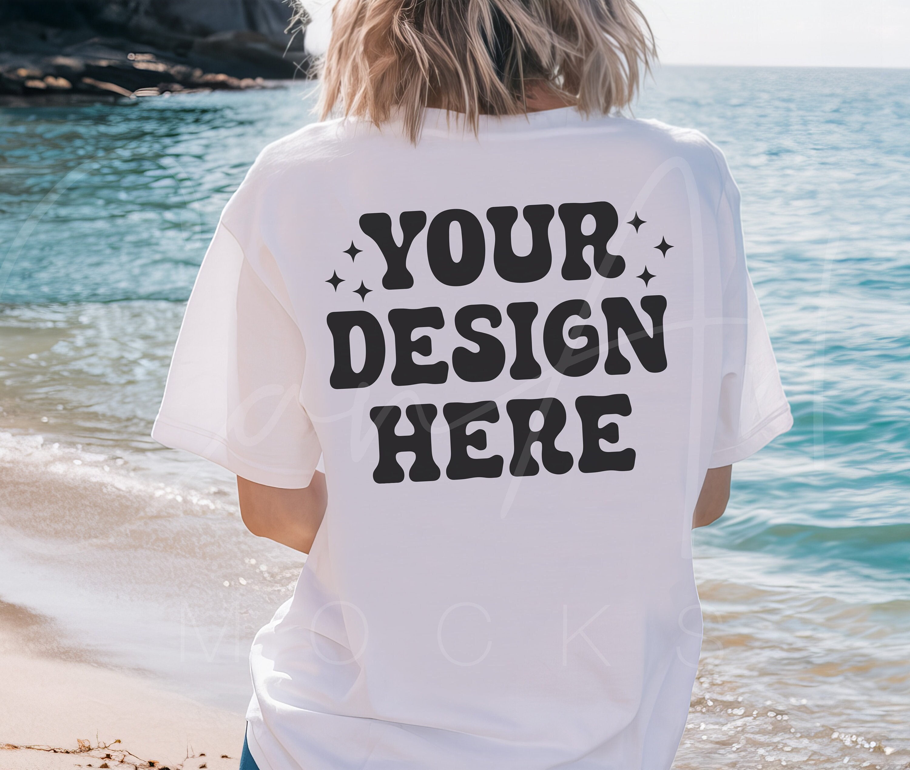 Back of white tee shirt hot sale