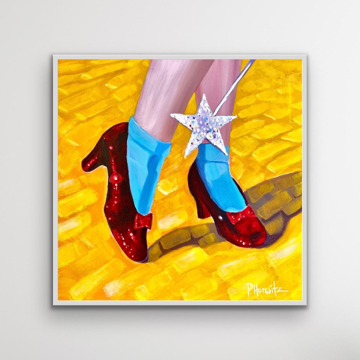 MICAO 絵画　版画　シリアルナンバー入り　「赤い靴」 MICAO 絵画 版画 シリアルナンバー入り 「赤い靴」 MICAOさんの赤頭巾