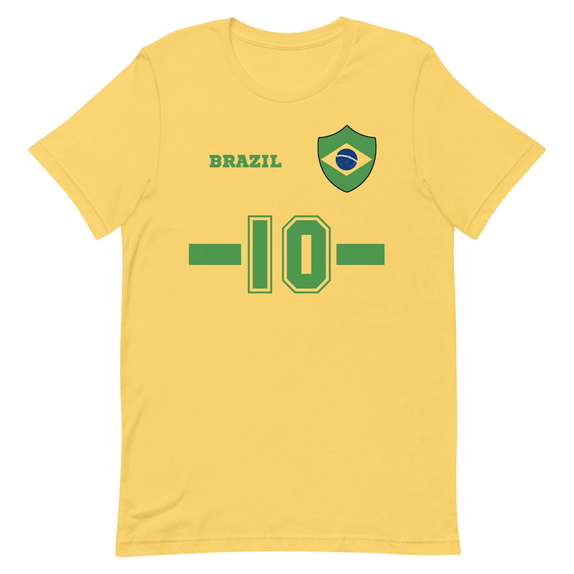 Brazil Soccer Jersey World Shirt Cup Football Fan' Unisex Jersey T