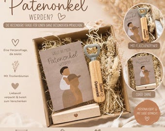 Geschenkbox willst du mein Patenonkel werden ?