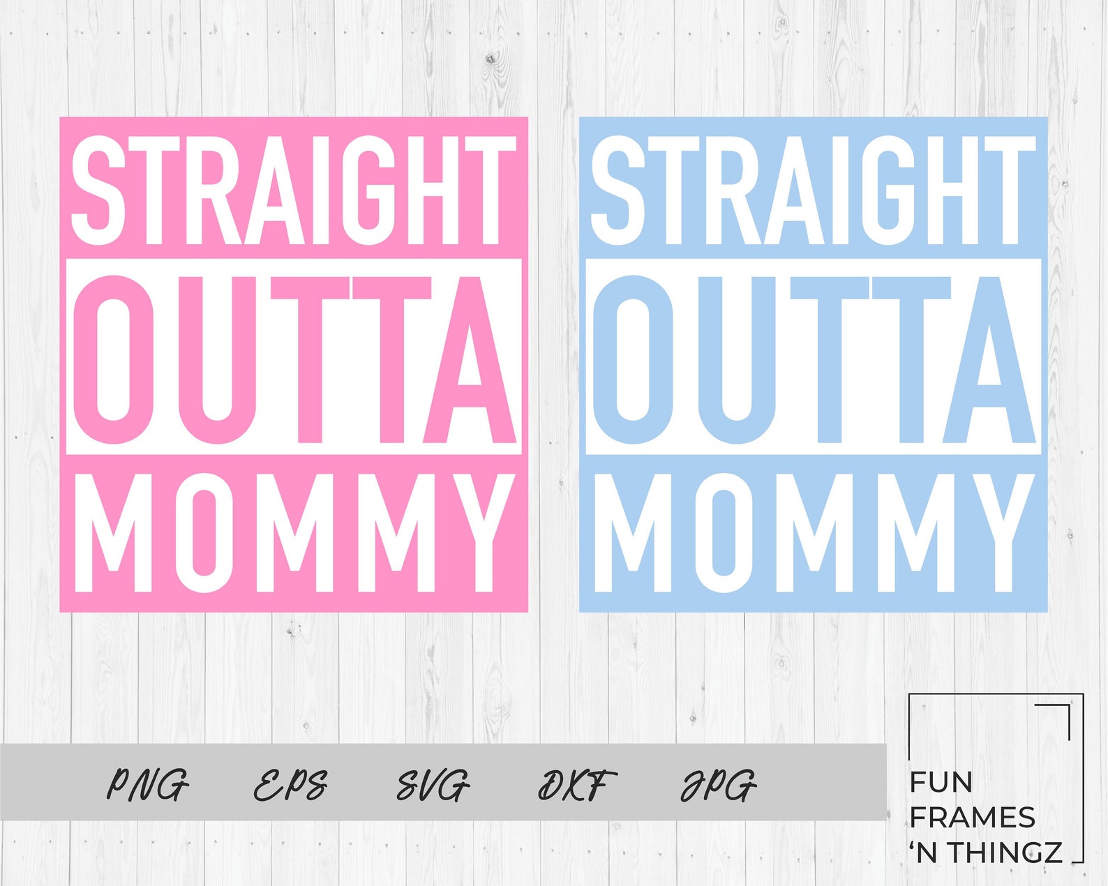 Download Straight Outta Mommy SVG Cut File for Cricut New Mom | Etsy