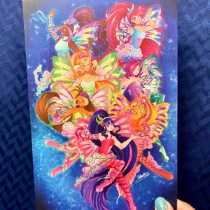 Winx Sirenix Pearl Print
