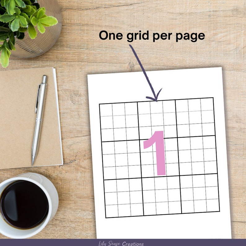 Printable Blank Sudoku Game Sheets, Sudoku Puzzle Template, Sudoku Game ...