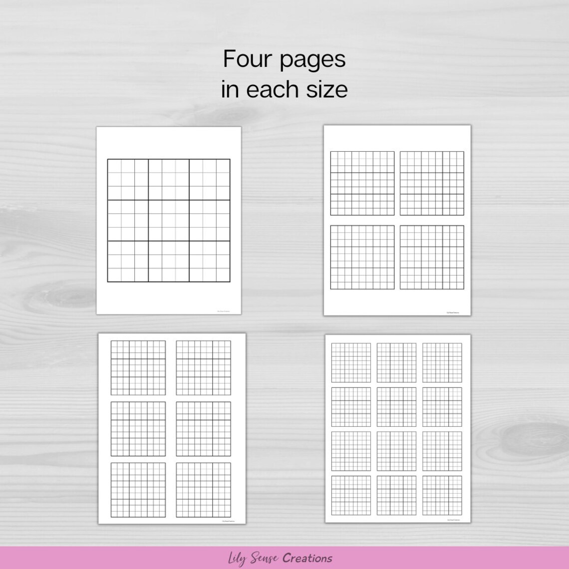 Printable Blank Sudoku Game Sheets, Sudoku Puzzle Template, Sudoku Game ...