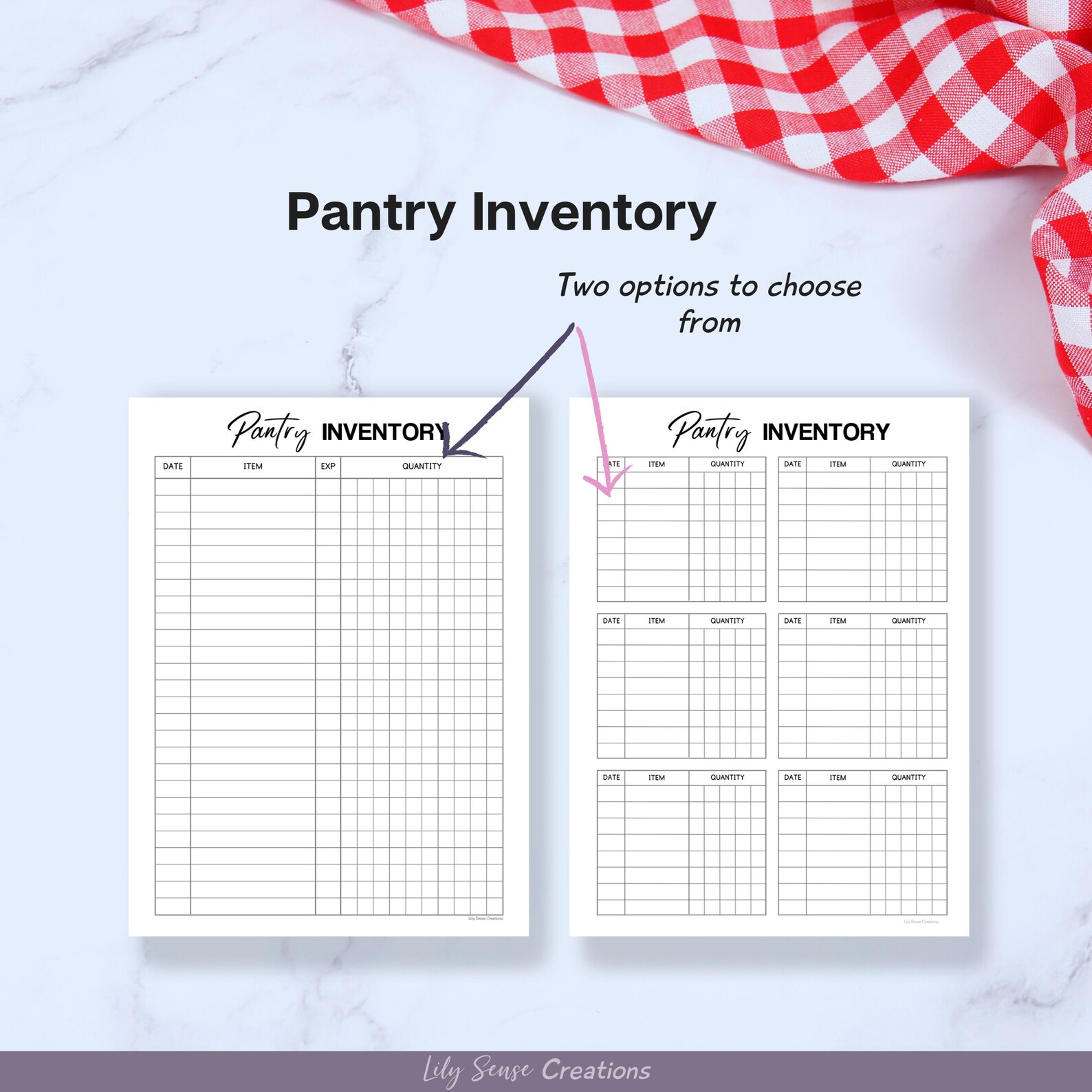 Printable Kitchen Inventory, Food Inventory Tracker, Food to Be Used ...