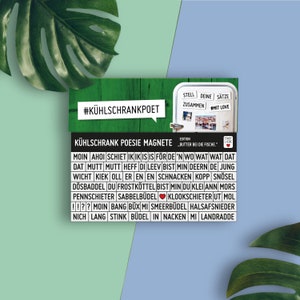 City Love® - France Le poète de réfrigérateur de Hambourg &quot;Beurre au poisson&quot;