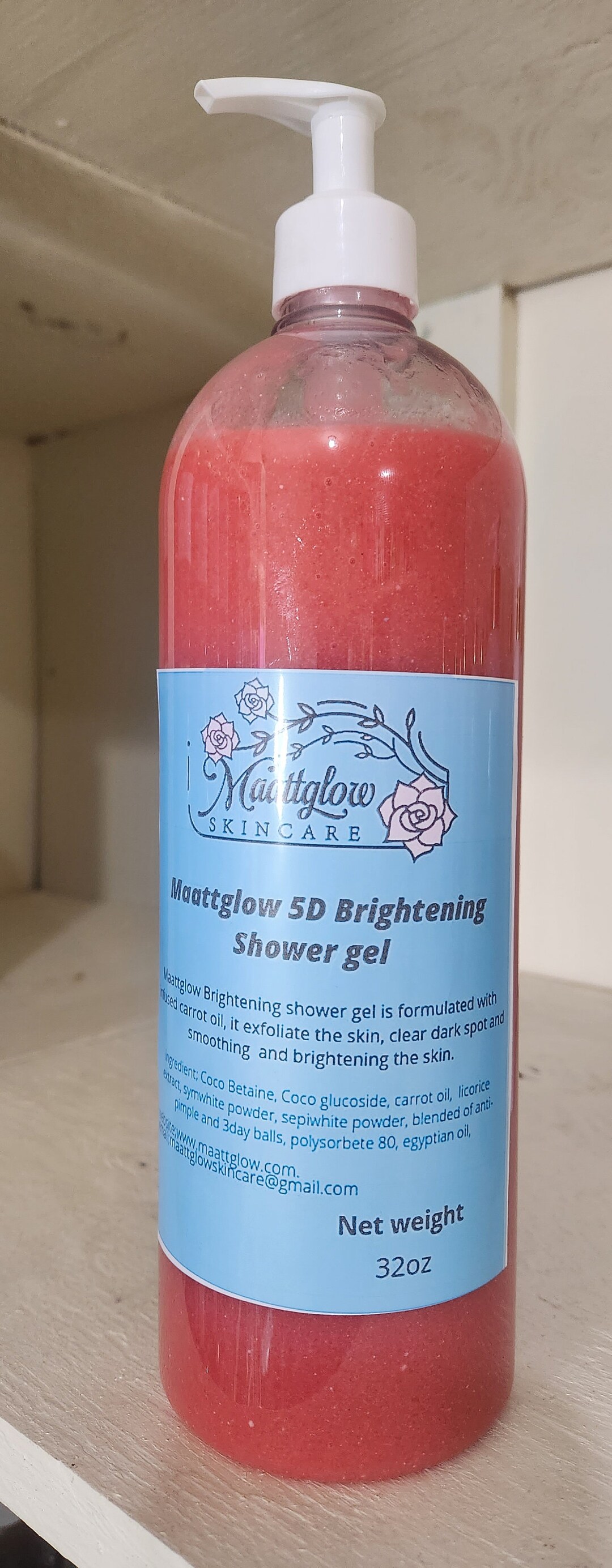 Maattglow 5D Brightening Shower Gel Etsy