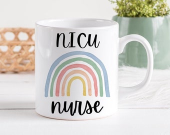 NICU Nurse Koffie Mok, Gift voor NICU Verpleegkundige, NICU Rn Gift, Nicu Mok