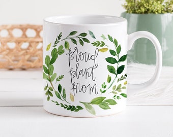 Plant Mom Coffee Mug | Botanical Lover Gift