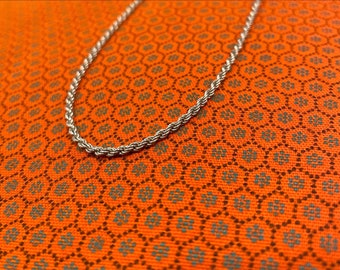 Silver Twist Chain