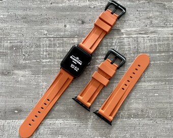 Orange Apple Watch | Etsy Israel