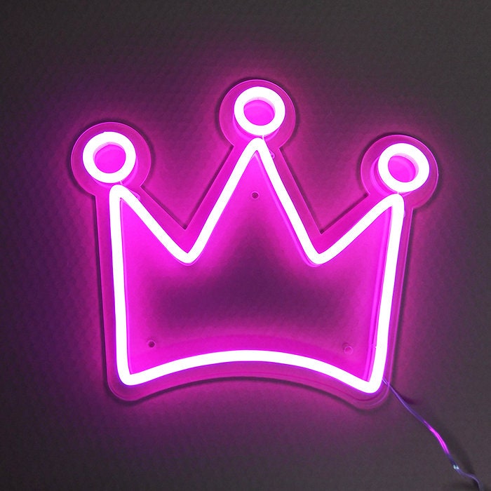 Crown Neon Symbol Neon Sign Wedding Flex Led Neon Light Sign | Etsy
