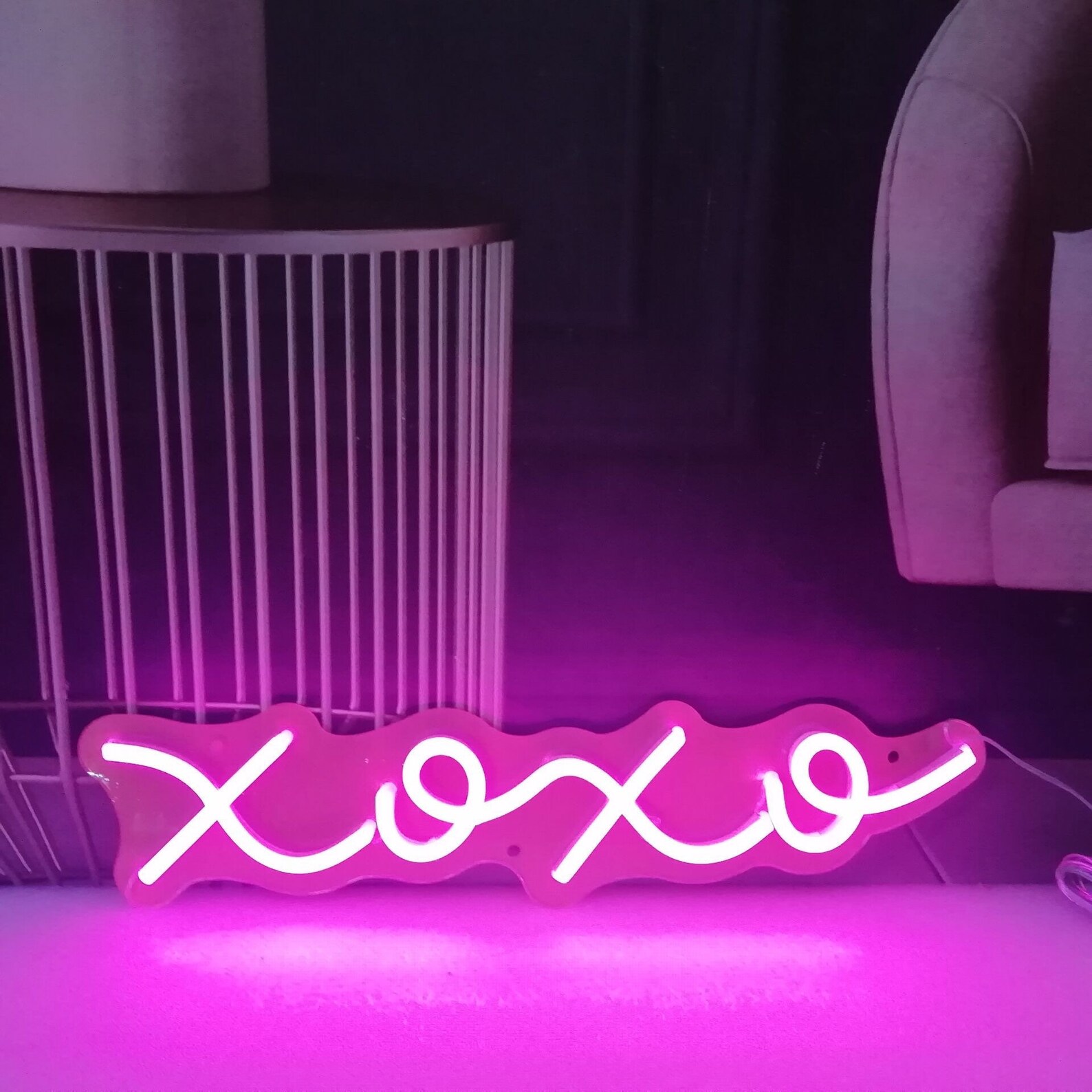Signo de luz de neón XO. LED Custom Regalo para ella único Etsy