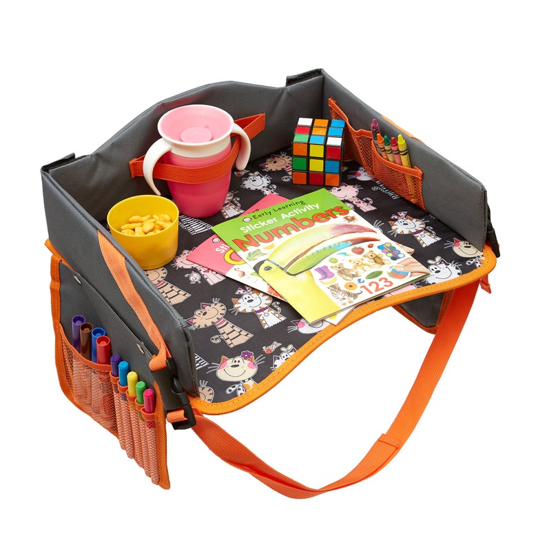 Kids Car Seat Travel Tray Toddler Lap Table Toddlers Trays Etsy