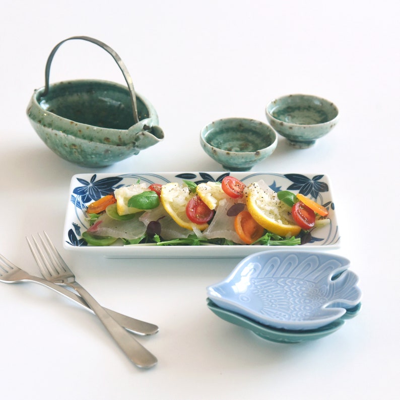 Hasami Ware Japanese Long Rectangle Plate Hippo Made in Japan - Etsy