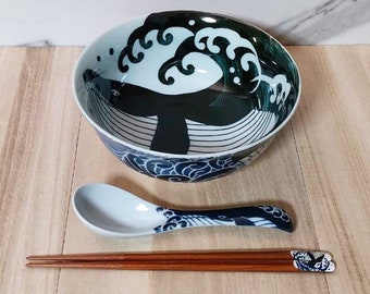 Yumi Ceramic Ramen Bowl Set