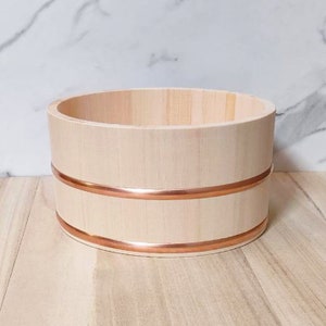 Hinoki Japanese cypress Bath Bucket Made in Japan