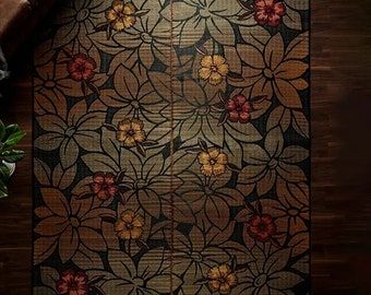 Tatami rug carpet Fukuro weaving luxury design