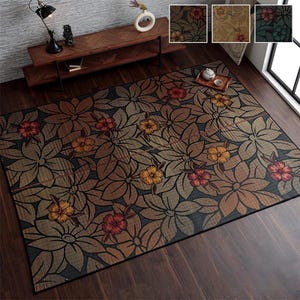 Tatami rug carpet Fukuro weaving luxury design non-slip type