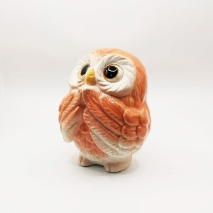 Shigaraki ware wish style owl Pink made in Japan