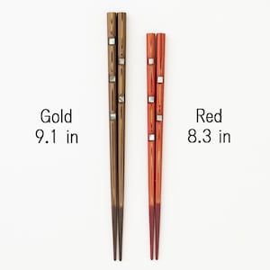 Wakasa abalone shell craft chopsticks made in Japan