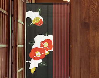 Noren Tapestry SnowCamellia Made in Japan