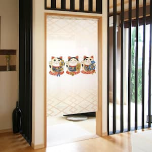 Noren Tapestry Manekineko beckoning cat  Lucky Cat Made in Japan