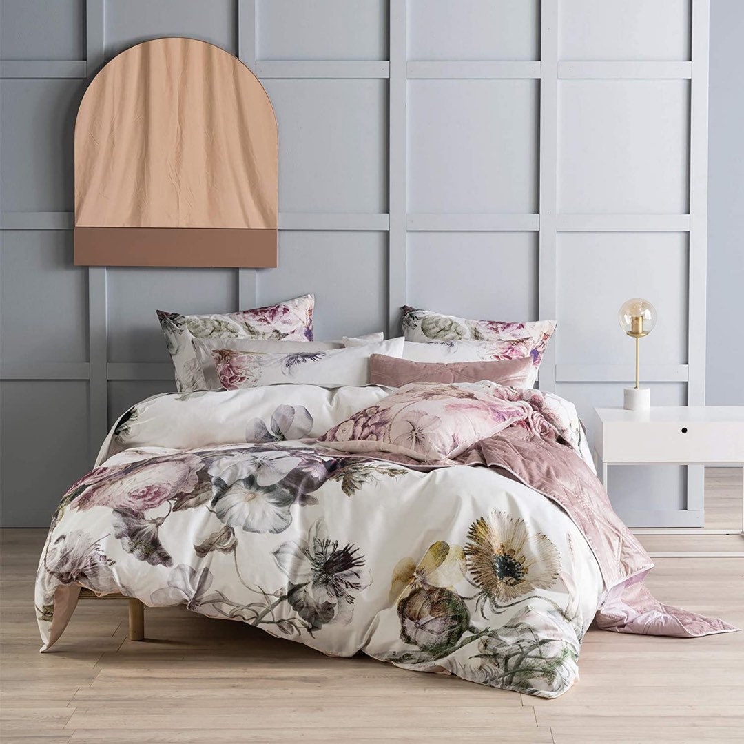 Ellaria Floral Print Bedding Bedding by Linen House 100 Etsy