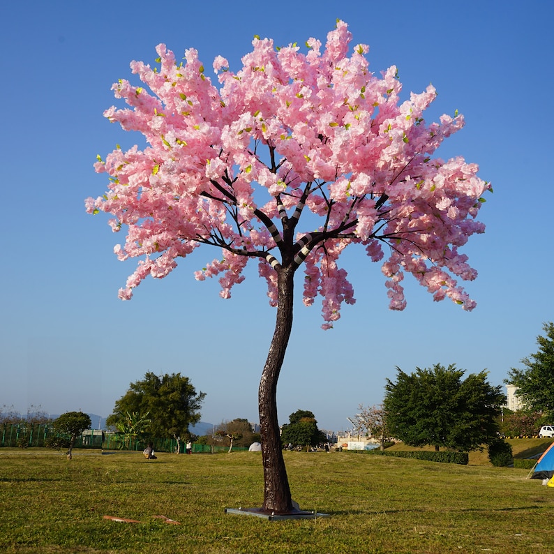 10 Ft Huge Cherry Blossom Tree Pink Artificial Tree Large Fake Etsy UK