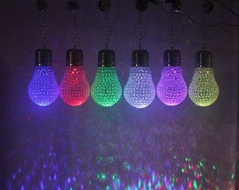 Large size bulb crystal ceiling lamp colorful remote led chandelier for Christmas party decor lobby bar decor dining room decor events decor