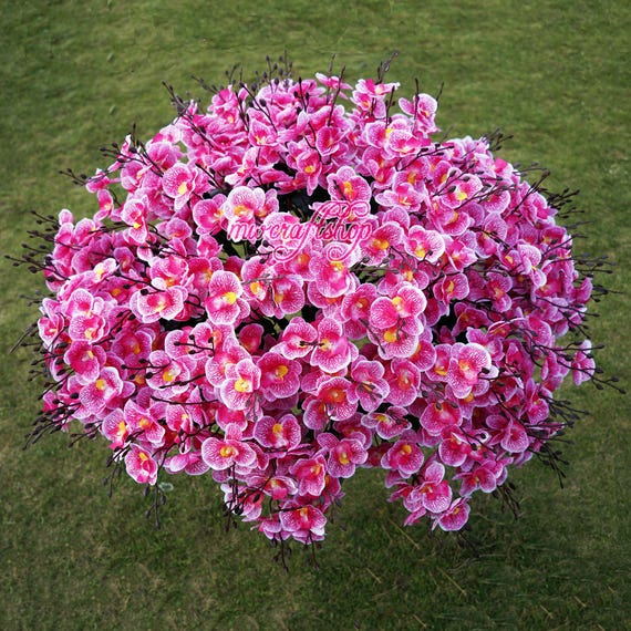 Ramo Artificiale Di Pianta Di Seta TIANLIN, Crema, 90 Cm - Foto 9