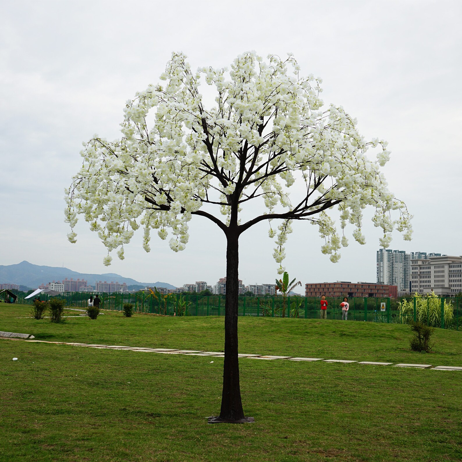 10 Ft Cherry Blossom Tree Large Size Artificial Tree Fake Tree Etsy